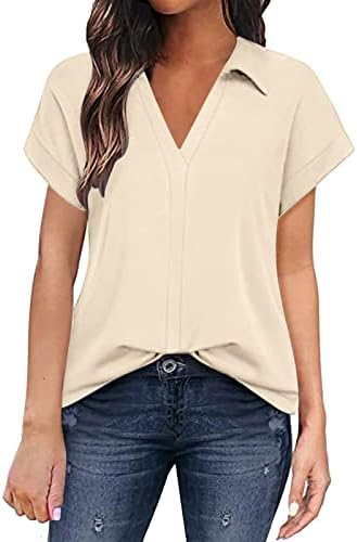Plus size Tops for Women Shirts for Women Dressy Short Sleeve Shirts for light Crew Neck Casual Tunic Tops