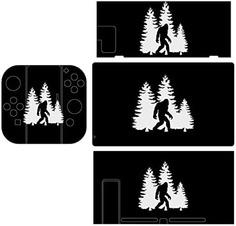 Bigfoot Trees forest skin Protector game Protector Full Wrap kompatibilan za Nintendo Switch za Switch