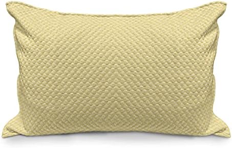 Ambesonne apstraktno quild jastuk, prugasti kvadratni uzorci jednostavni geometrijski oblici