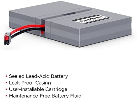 CyberPower RB0690X2A ups zamjenski uložak za baterije, bez održavanja, korisnik se može instalirati,