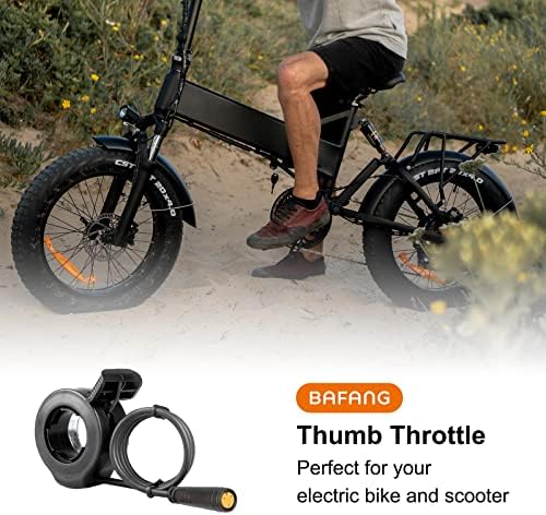 BAFANG Thumb Throttle za motor Kit: kompatibilni srednji pogon električni bicikl konverzija Kit BBS01