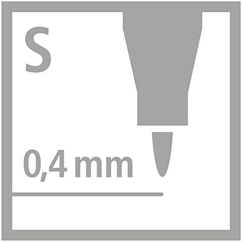 Stabilo Superfine Stalni marker - Crni paket od 10