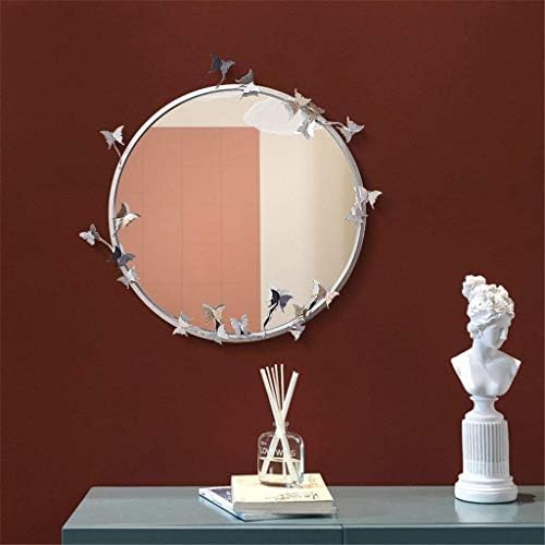 Lxdzxy ogledala, ogledalo za ispraznost kreativnost dekorativno ogledalo, ulaz od kovanog gvožđa zidno ogledalo