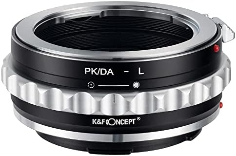 K & F Concept Adapter za montiranje PK / DA-L Ručni fokus Kompatibilan je sa Pentax K objektivom
