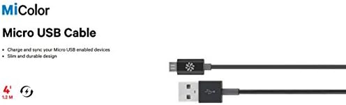 Kanex Micro USB na USB sinkronizaciju i kabel za punjenje 4 metra -Black