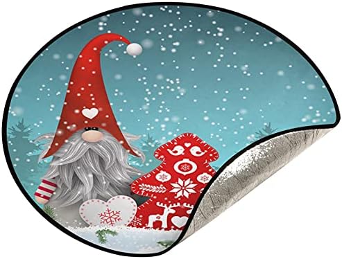 Santa Dwarf Božićna stabla Mat vodootporna stalka za stalke Mat tepih ispod božićnog drvca Pribor za zaštitu