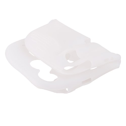 ŽEEMALL bijeli silikon mekani poklopac zaštitnika kože za Nintendo Wii u Gamepad