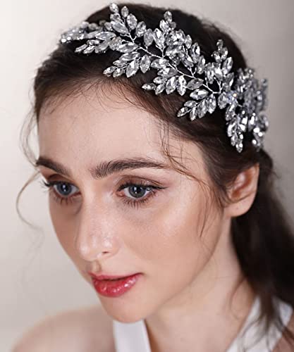 Chargances Wedding Bride Crystal traka za glavu Gold Rhinestone Hair Vine Boho hair Accessories hair