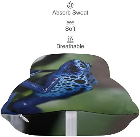 Kamuflage Plave žabe Jastuk za automobile 2 kom Udobni automatsko jastuk od glave-glave
