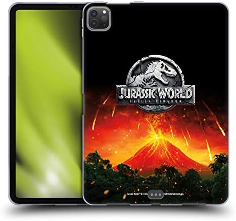Dizajni za glavu Službeno licencirani Jurassic World Fallen Kingdom Volcano Erupcija logo Mekani gel Komuniziran