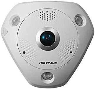Hikvision DS-2CD6365G0E-IS 1,27mm 6MP Fisheye 360 ​​° Pregledavanje ugao IR zatvorene mrežne kupole