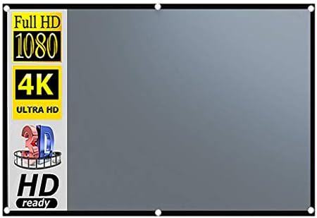 N / A 4: 3 Projektorica Antilačna zavjesa 84/100/110 inča prijenosni 3D projekcijski ekran sa crnim obrubom