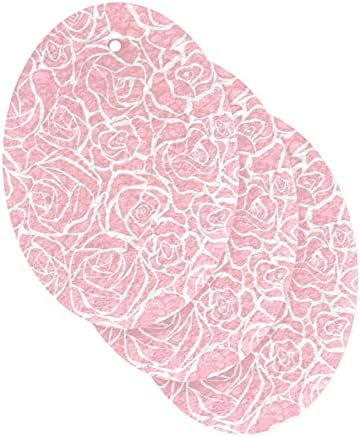 ALAZA ROSE CLOW FLOW PINK CLUAL Prirodni spužvi Kuhinjski celulozni spužva za jela Perilica kupaonica
