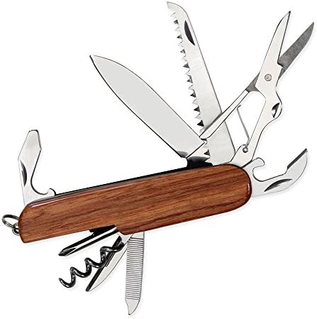 Dimension 9 Spencer 9-Funkcionalni Višenamjenski Nož Za Alat, Rosewood