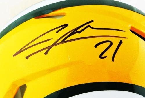 Charles Woodson potpisao Green Bay Packers F / s Speed Authentic helmets - JSA W auth - autographed NFL