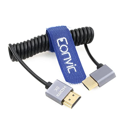 Eonvić 2.1 HDMI kabel 8k HDMI do HDMI kabla velike brzine tanki HDMI muški za muški dodatni kabel