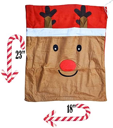 Brend brend marka 12 - poliesterski džumbo božićne torbe! - Božićne poklon torbe savršene za božićne