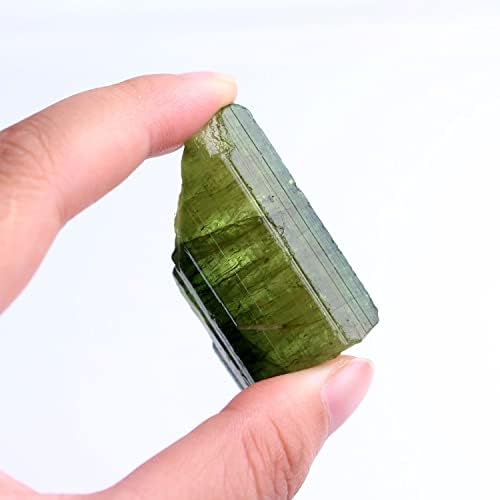 ZYM116 1kom prirodni rijetki zeleni turmalin Kvarzt grubi kamen sirovi dragi kamen mineralni uzorak