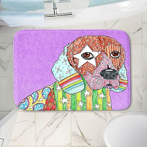 DiaNoche dizajnira kupatilo sa memorijskom pjenom ili kuhinjske prostirke Marley Ungaro Beagle Dog