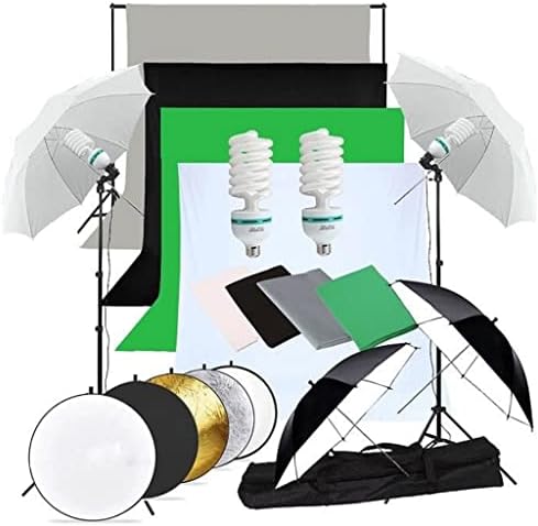 ZSEDP 2 * 3M pozadina sustava za podršku fotografija Studio SoftBox kišobran Kontinuirani komplet za osvjetljenje