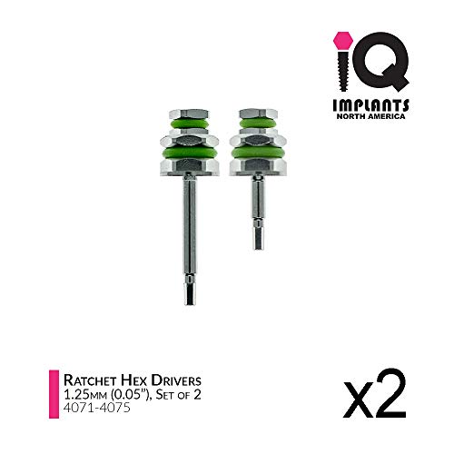 IQ implantati Hex drajveri za čegrtaljku, 1.25 mm x10 / 15mm