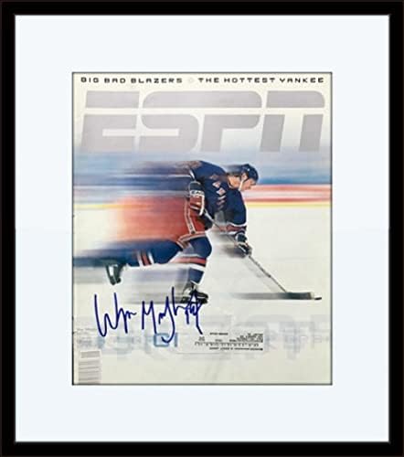 Wayne Gretzky s autogramom časopisa sa certifikatom o autentičnosti