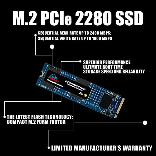 Zamjena lučne memorije za Dell SNP112284P / 2TB AB400209 2TB M.2 2280 PCIe NVME SSDET DRŽAVE ZA ALIENWARE M17