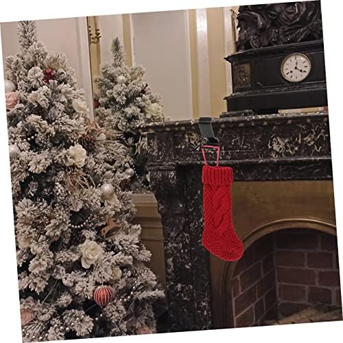 HEALEVED božićna kuka za čarape za čarapin zid stalak za stalak za čarape mantel držači Božićne kuglice kuke