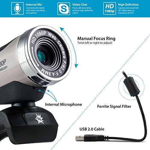 Stopmotion Explosion USB 2.0 HD Pro Widescreen Video full 1080p Web kamera sa ugrađenim mikrofonom