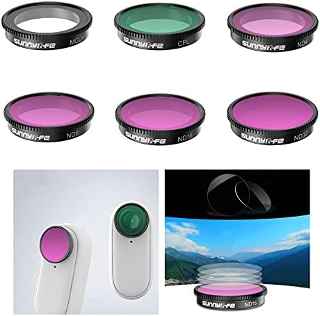 MOUDOAUER Water & amp;Combo Lens zaštitni filter za zaštitu od ogrebotina zamjena za Insta360 GO 2 rezervni