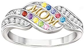 Prstenje za vjenčanje i angažman za žene poklon poklon za odmor majčin mojbo boja Ženski prsten za