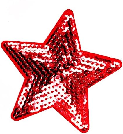 Rafeeasy Patch crveni sektni zvjezdani crtani izvezeni šivanje na patch torba za odjeću Majica