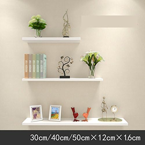 Zidna polica, dekorativna zidna polica za knjige viseća stalak za cvijeće bez punča za dnevni boravak ili spavaću