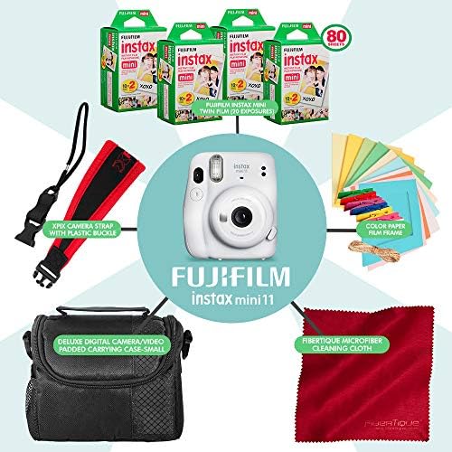 Fujifilm INSTAX Mini 11 kamera za trenutni Film + paket dodatne opreme koji uključuje 4x Fujifilm