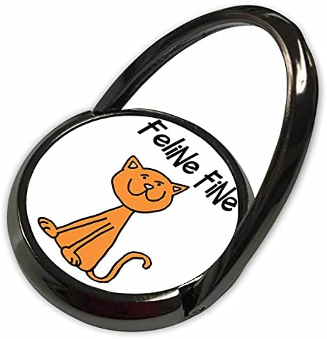 3drose smiješni feline Fine sretne narančaste mačiće ljubitelje mačke pune - telefonske prstenove