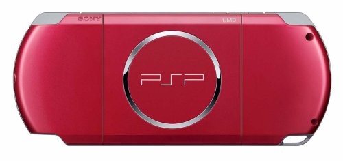 SONY PSP Playstation Portable Console JAPAN Model PSP-3000 Radiant Red