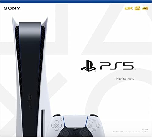 Playstation 5 Verzija diska PS5 konzola-dodatni kontroler, 4K-TV Gaming, 120Hz 8k izlaz, 16GB. GDDR6, 825GB