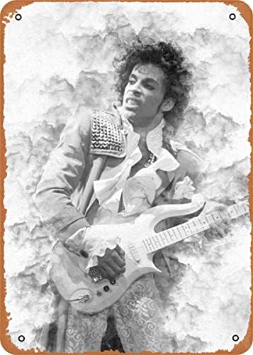 Prince Classic Guitar Tin Znakovi, muzička tema Vintage metalni Limeni znak,zidni dekor za barove, restorane,kafiće