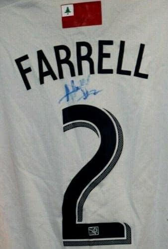 Circa 2013 Andrew Farrell Ne Revolution Potpisan i za koje se veruje da je igru ​​igru ​​- nogometni