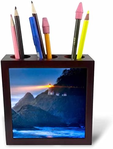 Svjetionik 3drose na obali Pacifika-držači olovki za pločice
