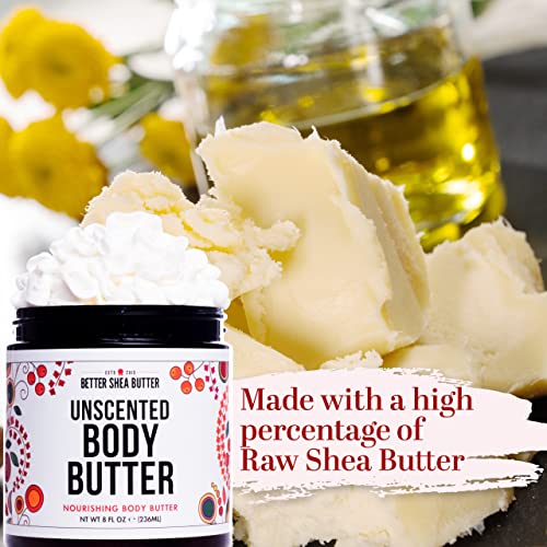Better Shea Butter Whipped Body Butter | losion bez mirisa | hidratantna krema za tijelo za žene | sa sirovim