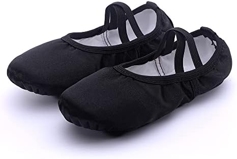 MSMAX Girls baletske cipele satenske performanse plesne papuče za djecu