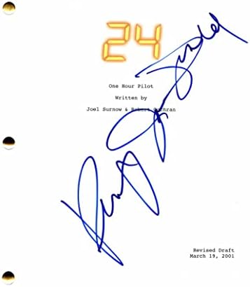 Penny Johnson Jerald potpisao Autograph 24 Potpuno pilot skriptu - CO-Glungring: Kiefer Sutherland