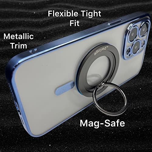 legirani držač sa Baby Blue Mag-sigurnom futrolom za iPhone 14 Pro Max sa zaštitom od pada od 360