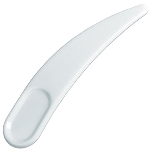 PANA zakrivljena Boomerang Plastična kozmetička lopatica za jednokratnu upotrebu za miješanje i uzorkovanje