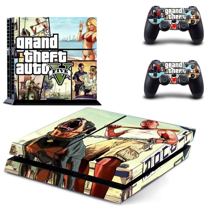 Za PS5 digitalne igre Grand GTA Theft i auto PS4 ili PS5 skin naljepnica za PlayStation 4 ili 5 konzola
