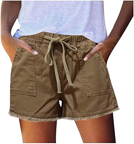Bagelise Žene Teretne kratke hlače Ljeto omalovažavajuće kratke hlače sa džepovima kupaći kostimi sa šargama