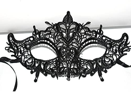 Aboofan crni plesni eyecup čipka maskarade seksi crni Halloween Dance Club Stereotip Eyecup
