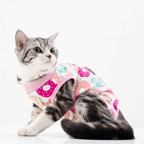 TORJOY Cat profesionalno hirurško odijelo za oporavak,alternativa e-ovratniku za Mačke Psi,Odjeća