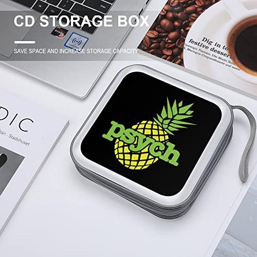 Psihi ananas CD futrole Plastični DVD nosač novčanika Portable Organizator za pohranu za automobilski